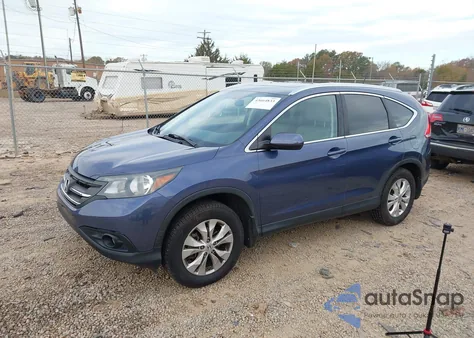 2012 Honda Cr-V Ex-L from USA, damaged, VIN 5J6RM4H75CL067579